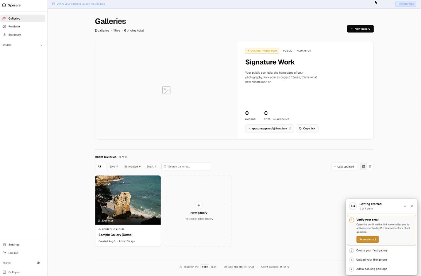 Xposure screenshot 2