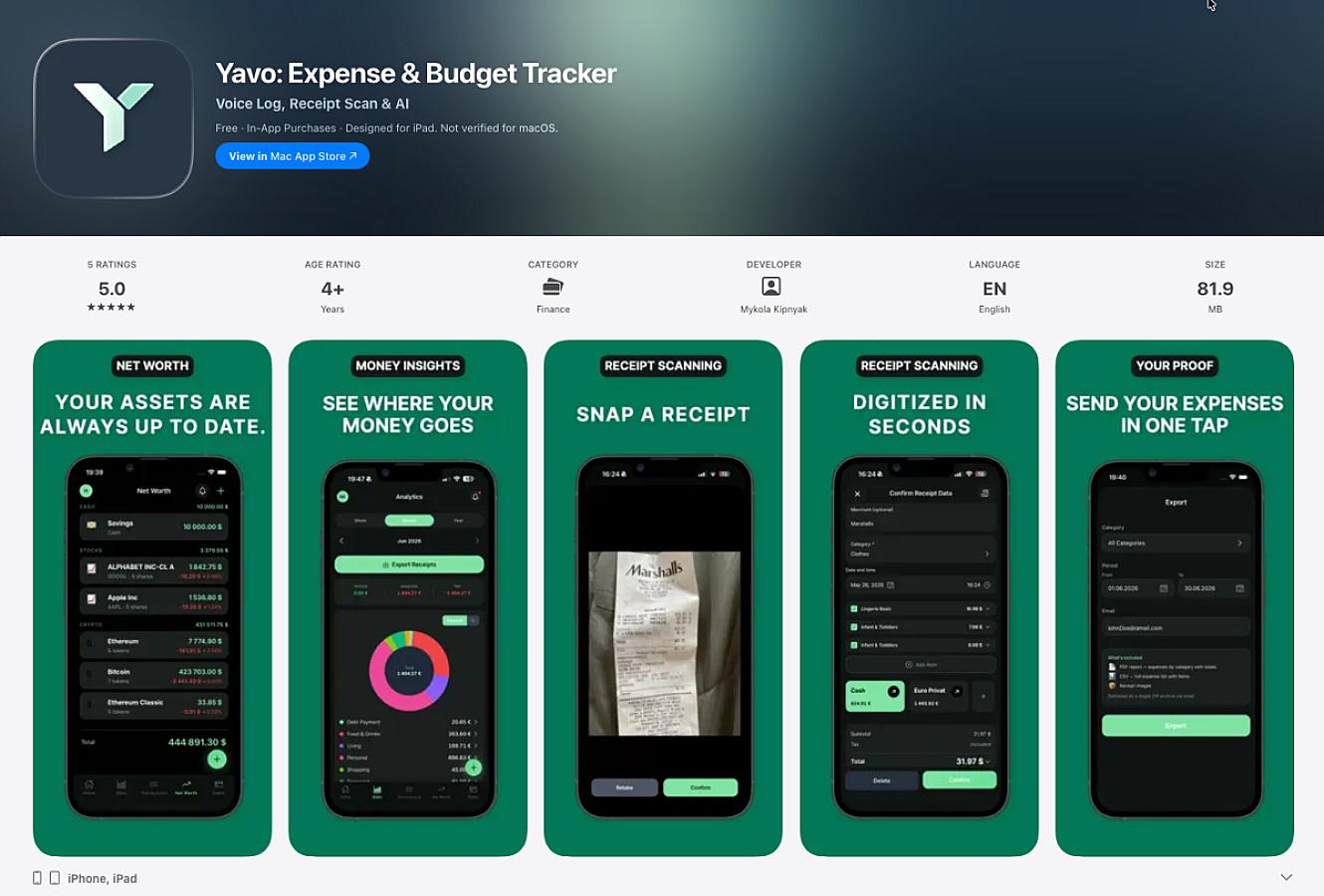 Yavo screenshot 1
